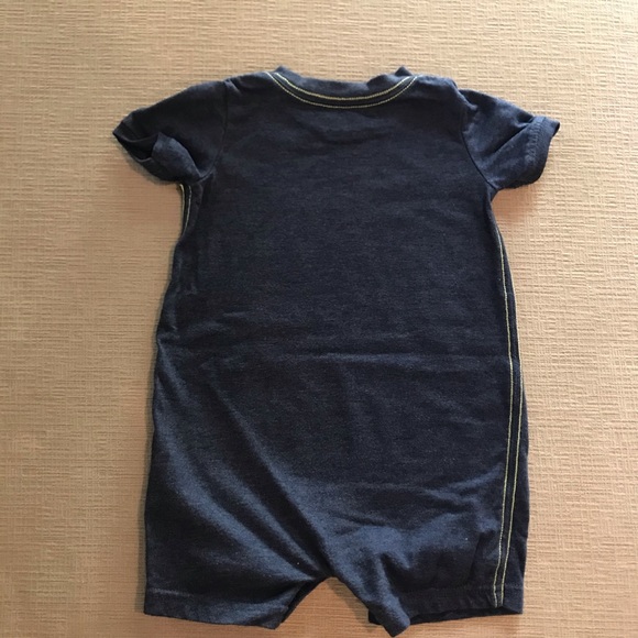 Child Of Mine By Carter's Baby Boy Summer Romper - Picture 7 of 8